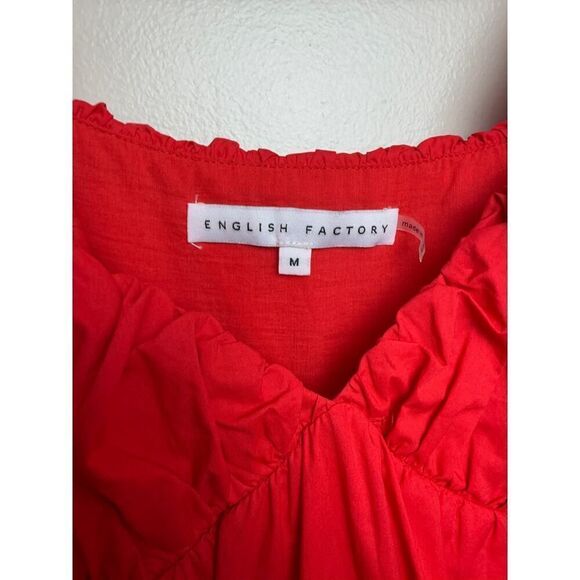 English Factory Two Tone Sweetheart Mini Dress Sz. M - Picture 6 of 8